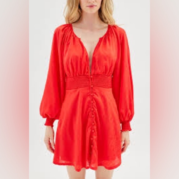 Urban Outfitters Dresses & Skirts - URBAN OUTFITTERS Rebecca Long Sleeve Mini Dress